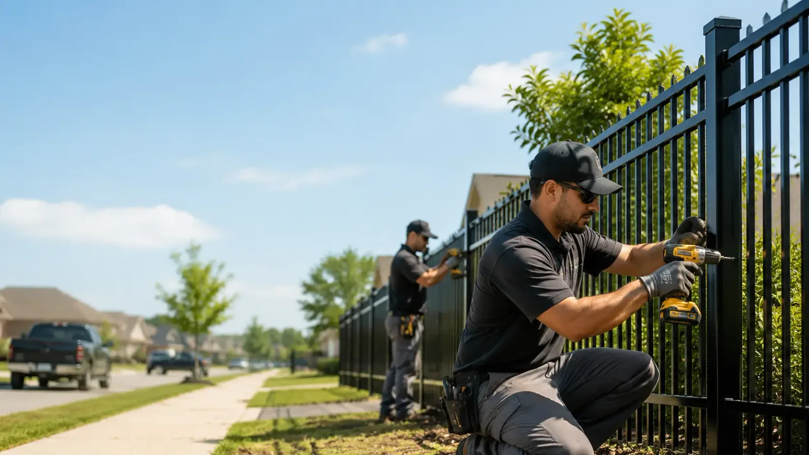 Metal Fence Installation in Sharptown, MD